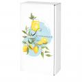 [F120211] Präsentkarton Natura Lemon Summer für 2 Flaschen 360x185x90 mm 
